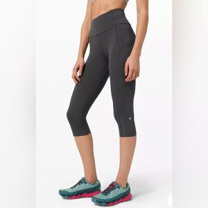 Lululemon Athletica Fast and Free High-Rise Crop 19” Leggings